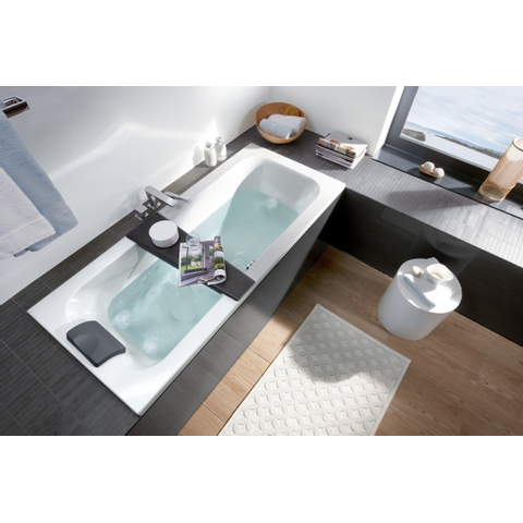 Villeroy & Boch badkussen - 24x15x5cm - mat antraciet GA65785