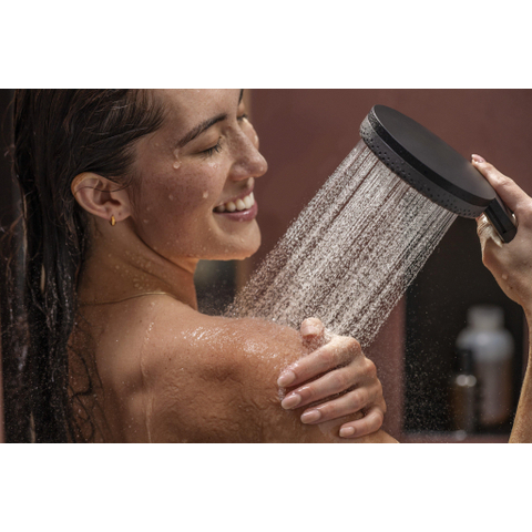 Hansgrohe Raindance alive Sel.S - 125 - 3jet - ecosmart - doucheset - 65cm - mat zwart SW1388251
