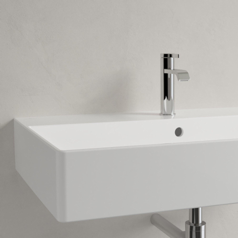 Villeroy & Boch Memento 2.0 lavabo - dessous meulé 80x47cm - avec trop-plein 1 trou de robinet CeramicPlus blanc SW336025