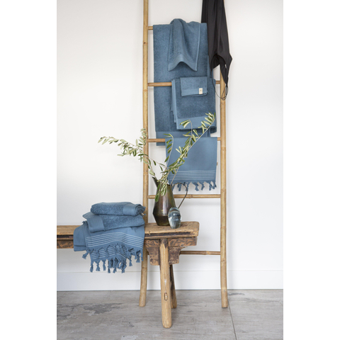 Walra Soft Cotton Washand set van 2 16x21cm 550 g/m2 Petrol OUTLETSTORE STORE32744