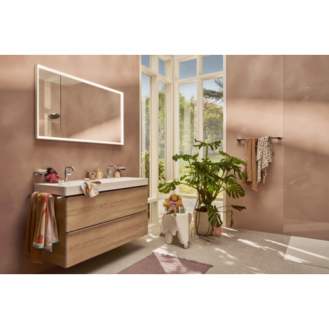 Hansgrohe Tecturis s Eengreeps wastafelkraan - 110 Fine - coolstart - zonder waste - hoogglans chroom SW918804