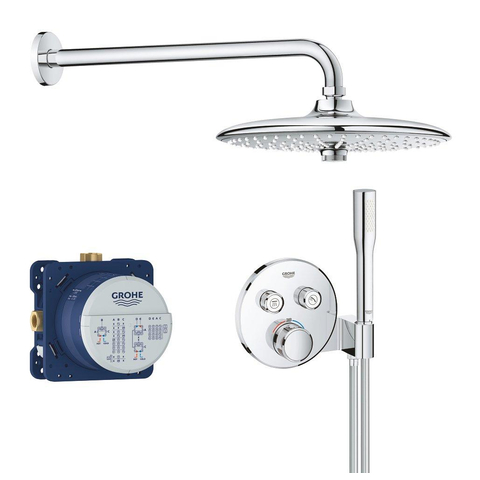 Grohe Rapido SmartBox Inbouwbox - universeel - 1/2 inch SW105953