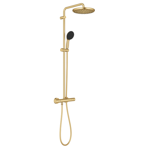 GROHE Vitalio Start doucheset - met thermostaat - geborsteld cool sunrise (goud) SW1590077