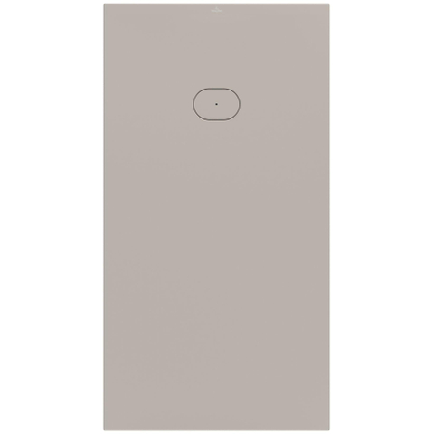 Villeroy & Boch Ecora douchebak - 170x90x4.5cm - afvoer korte zijde - almond (beige) SW1558956