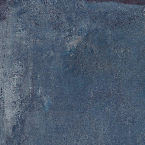 ÉCHANTILLON Terravito Dalora carreau mural et de sol - 60x60cm - 9mm - Carré - rectifié - effet béton - Blue mat SW736023