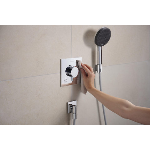 Hansgrohe Ecostat Comfort E Inbouw - thermostaat - 2 functies - chroom SW1388311