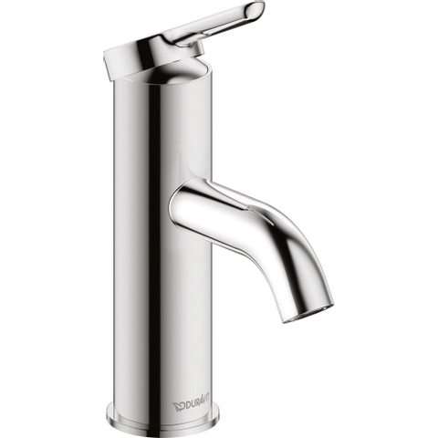 Duravit C.1 1 greeps wastafelmengkraan - 121x40x155mm - hoogglans chroom SW420701