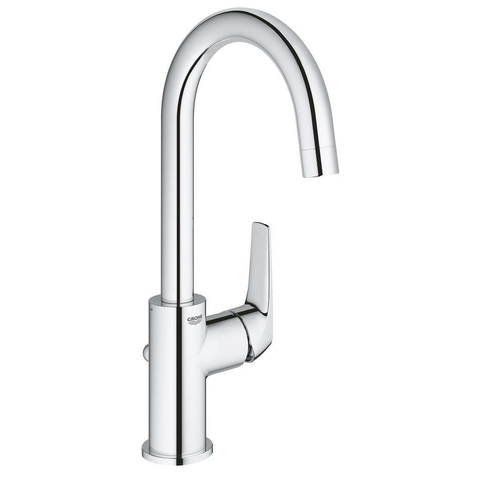 Grohe BauFlow Waterbesparende Wastafelkraan - L-Size - met waste - chroom SW296677