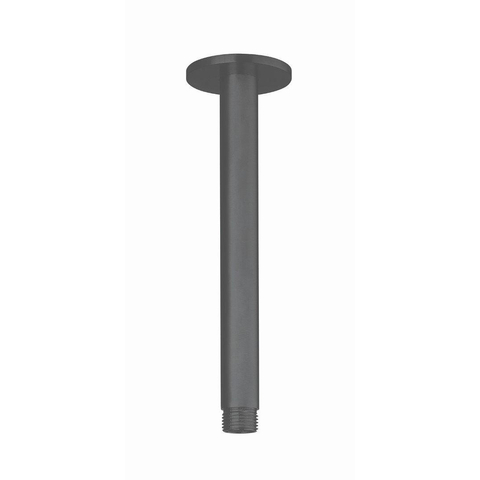 Crosswater 3ONE6 Douchearm - plafondarm - 20cm - slate gunmetal (antraciet) SW928152