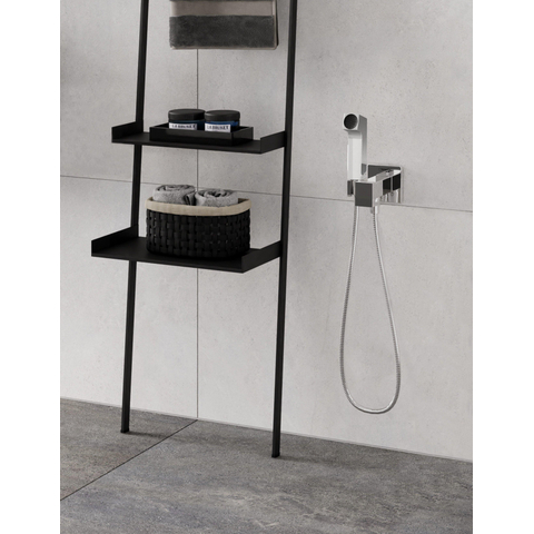 Hansgrohe Bidette bidet handdouche - 1jet e ecosmart v. warm waterm. Porter douchehouder en doucheslang 125cm - chroom SW1172926