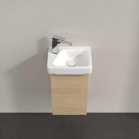 Villeroy & Boch Architectura Fonteinonderkast - 24.3x31cm - 1 draaideur links - Nordic Oak (hout) SW1162658