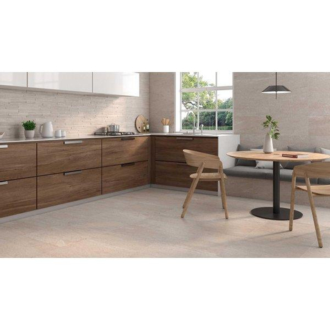 ÉCHANTILLON Ceralto Dorsena Plank Cl.595X1192 Horizon Crème 224250 9.2Mm Mat Ret.R10 59.5x119.2cm CRÈME SW912143