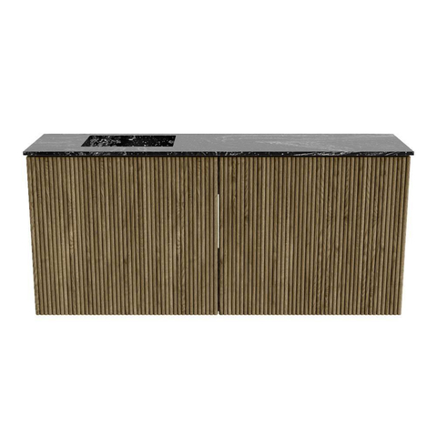Mondiaz JOYA-DLUX 90cm toiletmeubel - kleur Dusk - Wastafel FAYE positie Links Zonder kraangat kleur Lava. SW1423261