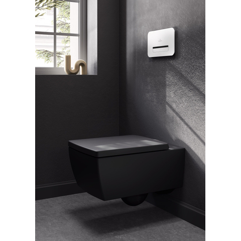 Villeroy & Boch Viconnect bedieningsplaat - 269x161mm infrarood - stainless steel (mat rvs) SW644068