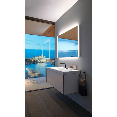 Duravit Starck T Handdoekring - diameter 21cm - mat zwart SW297099