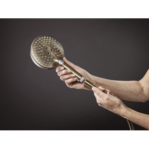 Hansgrohe Raindance Select S Handdouche 120 - 3jet powderrain - geborsteld brons SW541808