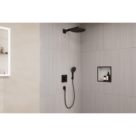 Hansgrohe Raindance alive S - inbouw set - 300 - 1jet iBox universal - 2 - thermostaat - mat zwart SW1388533