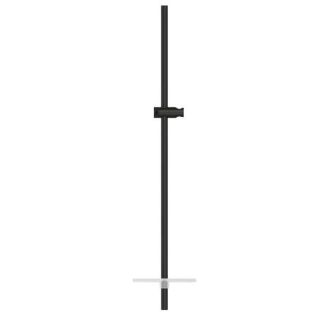 Grohe Rainshower SmartActive Glijstang - 90cm - met zeepschaal - phantom black (zwart) SW901391