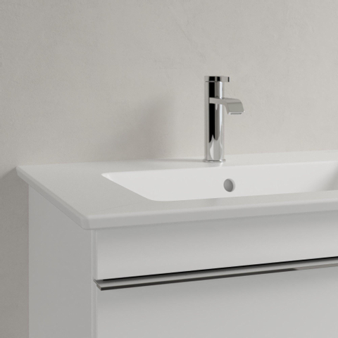 Villeroy & Boch Venticello Lavabo pour meuble 130x50cm 2 vasques et 2 trous (encore 4 trous perçables) avec trop-plein Ceramic+ stone white SW209619