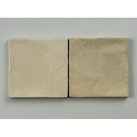 ÉCHANTILLON Terravito Mellina Carrelage mural en céramique - 10x10cm - 8mm - Beige SW1474989