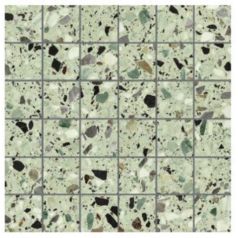 Terravito Damico Mozaïektegel - 30x30cm - 9mm - Leaf mat SW997369