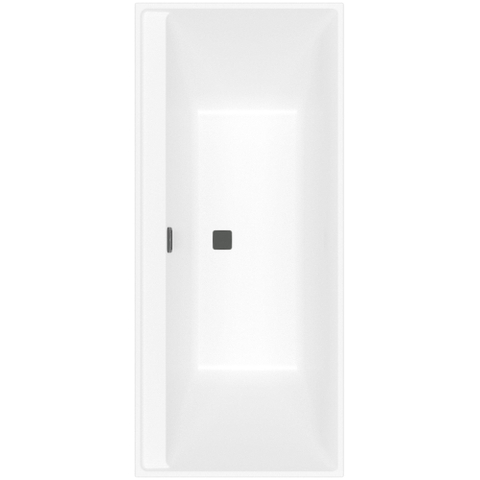 Villeroy & Boch Collaro bad rechthoek - 170x75cm - met badwaste - Stone White (mat wit) SW354267
