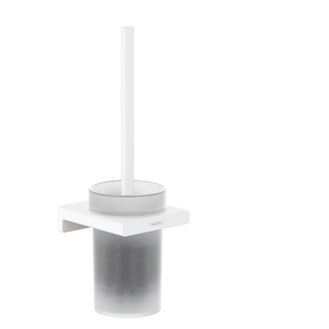 Hansgrohe AddStoris Q Closetborstelgarnituur - wandmontage - mat wit SW651261