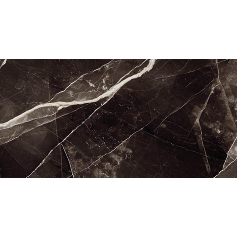 Ceralto Marfilo Vein Vloertegel - 60X120 - 10mm - glans - zwart SW1579111