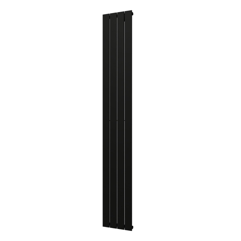 Plieger Cavallino Retto radiateur design vertical simple raccordement central 2000x298mm 666W noir mat SW224473