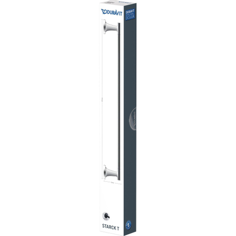 Duravit Starck T Handdoekhouder - 61cm - mat zwart SW297079