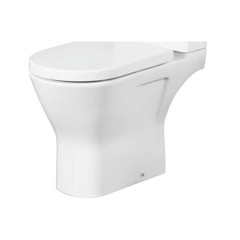 Nemo Spring Ergovita Staand Toilet - 66.5x45x36cm verhoofd - zonder spoelrand - H185cm - zonder zitting en jachtbak - porselein - wit SW288593