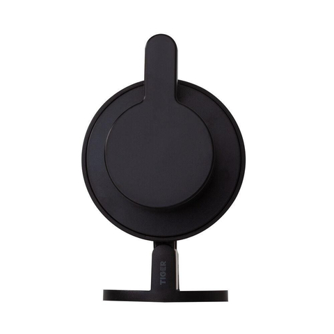 Tiger Tune Distributeur de savon - 180ml - modèle mural - autocollant - noir/inox brossé SW296122