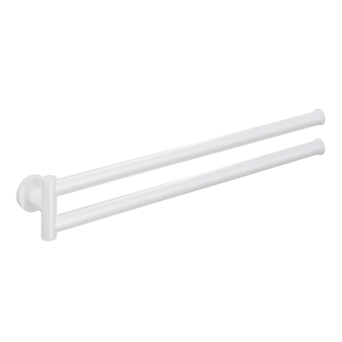 Hotbath &MORE Porte-serviettes pivotant WH Blanc mat SW1246437