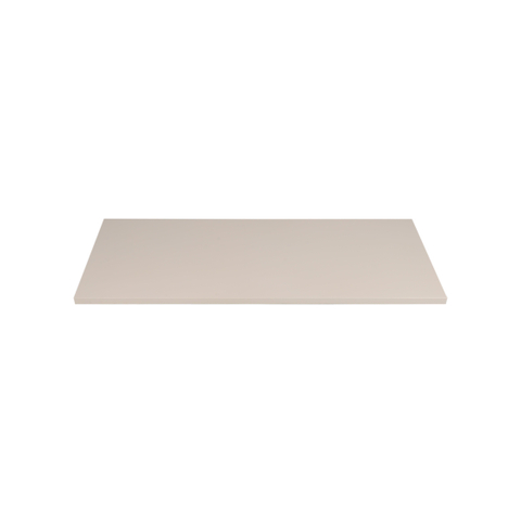 Saniclass Torino Plan vasque - 120.5x46x2.5cm - solid surface - blanc cassé SW1471864