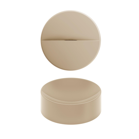 Clou Vale vasque à poser - 22x22x7cm - sans trou de robinet - moutarde mat (jaune) SW809553
