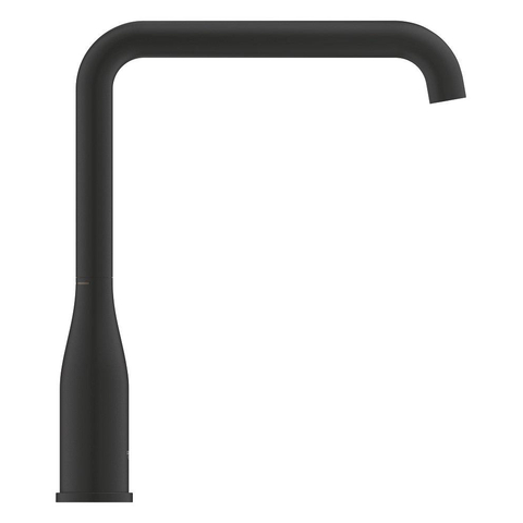 Grohe Essence New Keukenmengkraan - L-uitloop - phantom black (zwart) SW901413