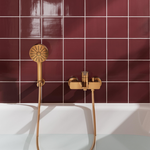 GROHE Lineare New mitigeur bain-douche - warm sunset brossé (cuivre) SW1477521