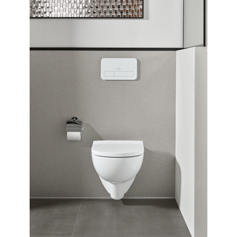 Villeroy & Boch O.novo diepspoelcloset - zonder spoelrand - 360x520mm - glans wit SW1387064