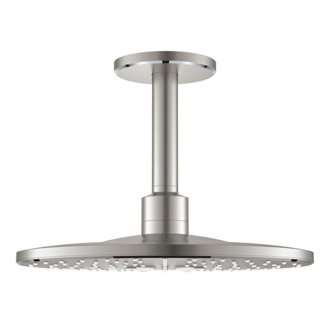 Grohe Rainshower SmartActive 310 Hoofddouche - 31cm - 2 straalsoorten - plafondarm 14.2cm - Supersteel (RVS) SW545416