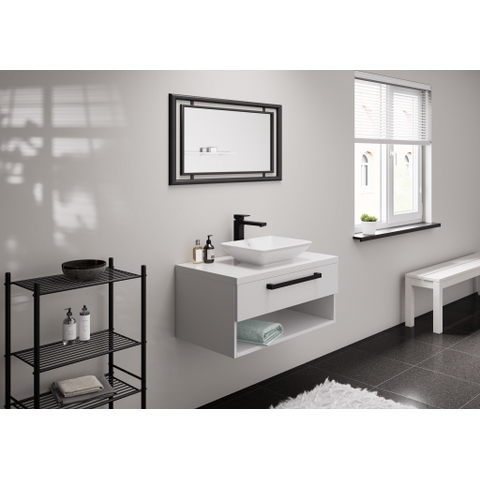 Hansgrohe Vernis Shape Eengreeps wastafelmengkraan - 230 zinc - zonder afvoer - mat zwart SW651712