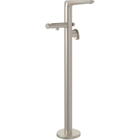 Villeroy & Boch Antao 1 greeps staande badkraan - Brushed Nickel (rvs) SW974041