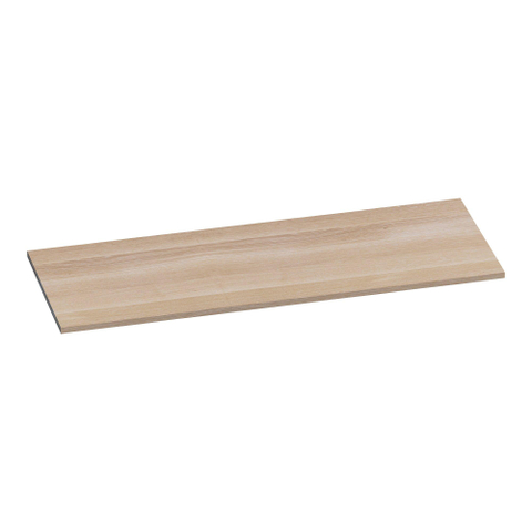 BRAUER Ocean Slim plan de toilette - 120x46x2cm - chêne à lattes blanc SW371818
