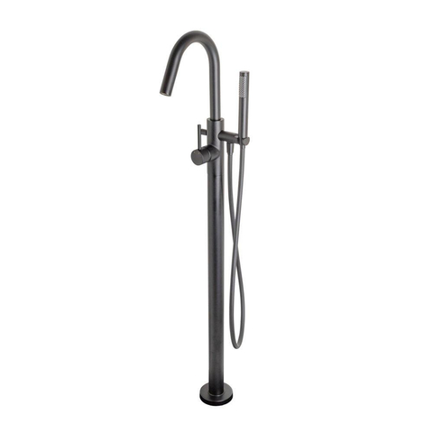 Wiesbaden Caral Mitigeur bain sur pied mat noir SW203940