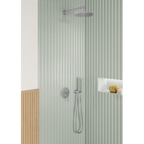 Villeroy & Boch Universal Showers wandaansluitBocht Rond - hoogglans chroom SW974392