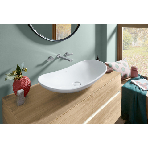 Villeroy et Boch My Nature Lavabo à poser 81x41cm ceramic+ Blanc 0124330