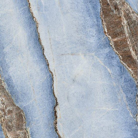 Ceralto Marvella Marble Carrelage de sol - 120X120 - 6.5mm - satiné - bleu SW1578904
