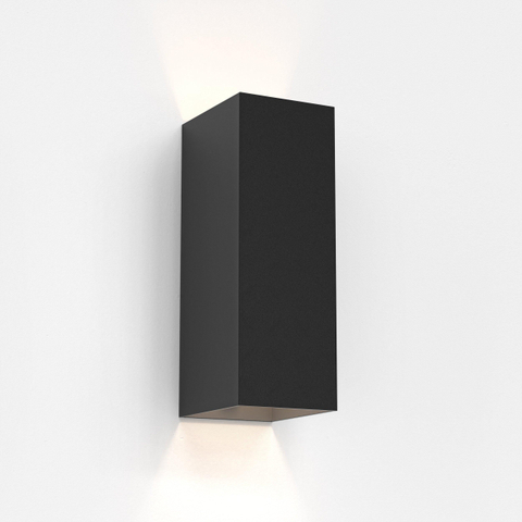 Astro Oslo 255 Applique murale LED 25.5x9x11cm IP65 éclairage intégré noir SW378127