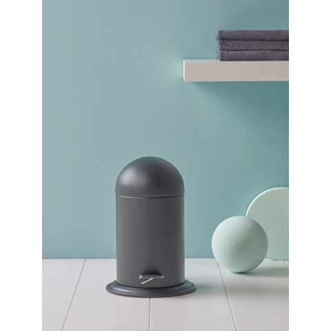 Aquanova Ona Afvalemmer 3 L Donkergrijs OUTLETSTORE STORE41497