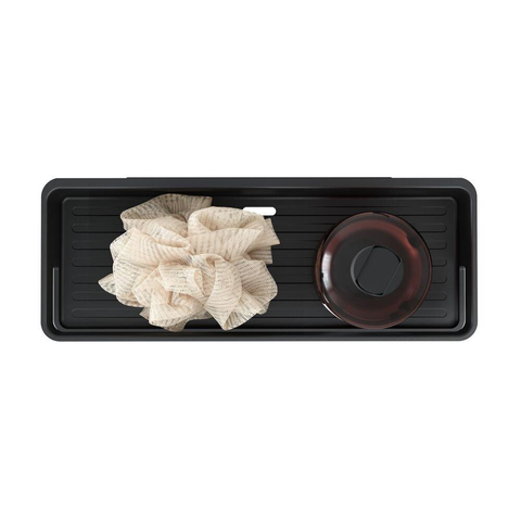 Tiger Cooper Douchemand - 28x11x7cm - zwart/geborsteld RVS SW771730