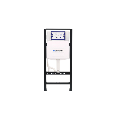Geberit UP320 inbouwreservoir met Plieger frame - frontbediening - dual flush - met isolatiemat OUTLETSTORE STORE37959